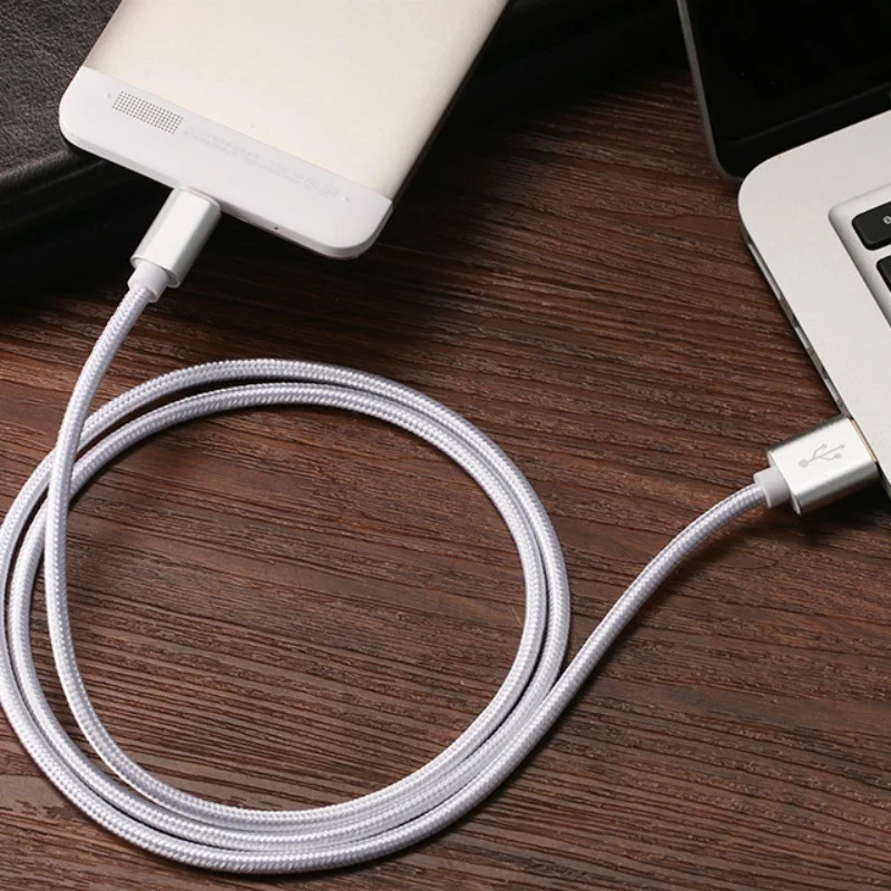 Нейлоновый Micro USB кабель для Android синхронизации данных и зарядки Allview P7 Pro P6 Energy Lite V2