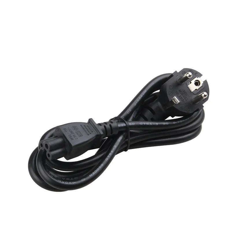 Удлинительный кабель питания переменного тока с европейской вилкой адаптер