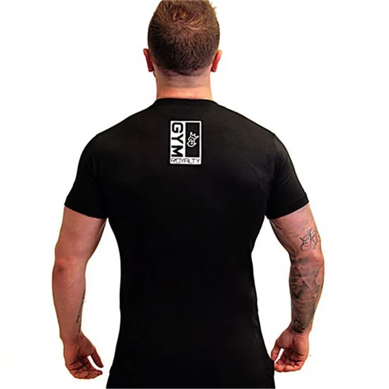 GYMLOCKER модная дизайнерская футболка с принтом Мужская круглым вырезом высокое