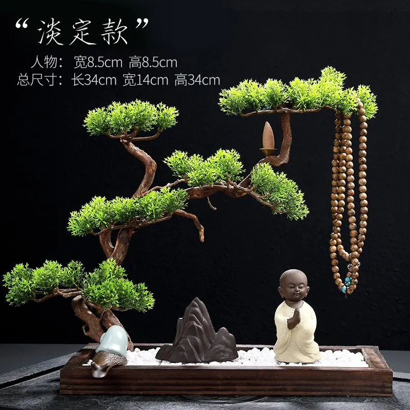 Новый японский сад в китайском стиле Zen украшение для дома офиса гостиной крыльца