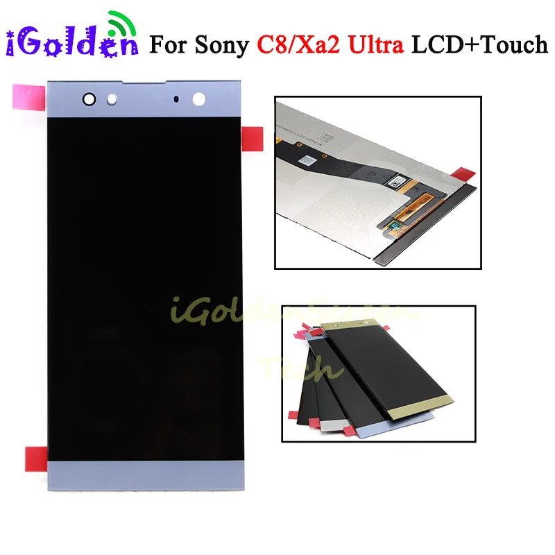 Для Sony Xperia XA2 Ultra LCD C8 дисплей сенсорный экран дигитайзер в сборе Замена H4233 H4213 H3213