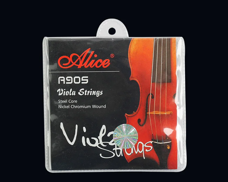 5 Sets Romance Instrument Alice A905 Steel Core Nickel Chromium Wound Viola Strings | Спорт и развлечения