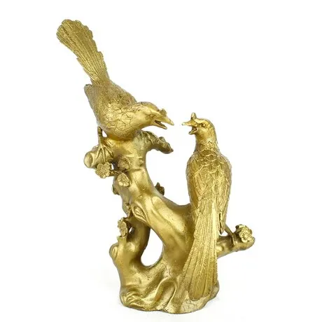 

A copper Home Furnishing xishangmeishao copper decoration auspicious Magpie Animal bird Magpie sculpture Handicraft home decorat
