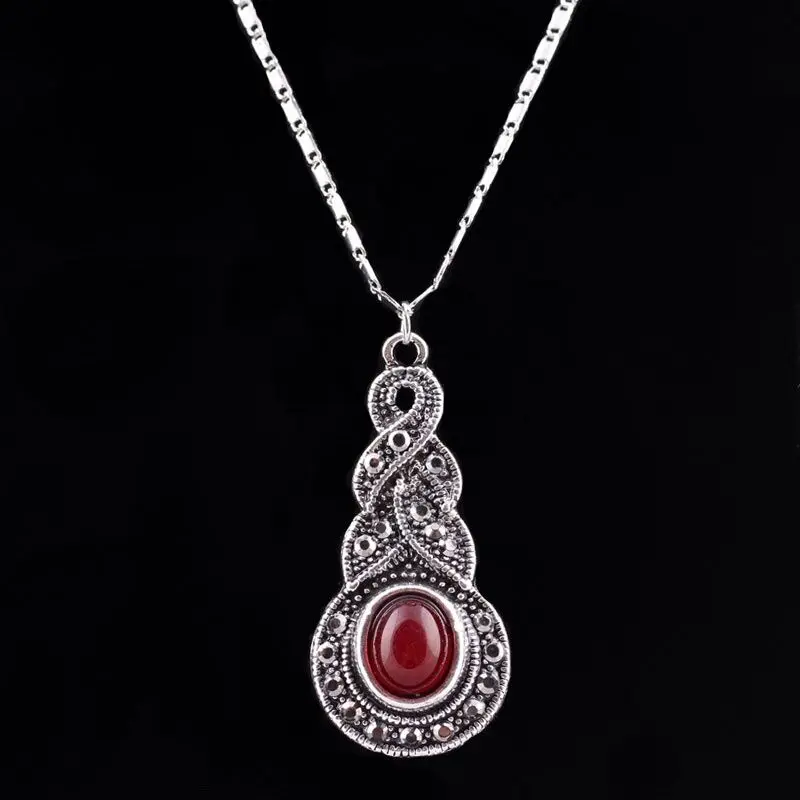 Ювелирные изделия Moda 3 шт./компл. для женщин тибетское серебро CZ Кристалл цепочка