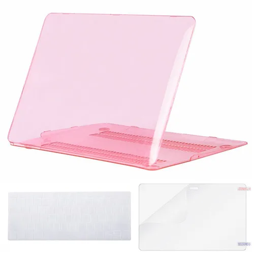 Crystal Pink Mosiso Laptop Protective Cover Case for Macbook Air 13 A1466 A1369 Netebook Matte Mac Book Air Case Accessories - Цвет: Crystal Pink