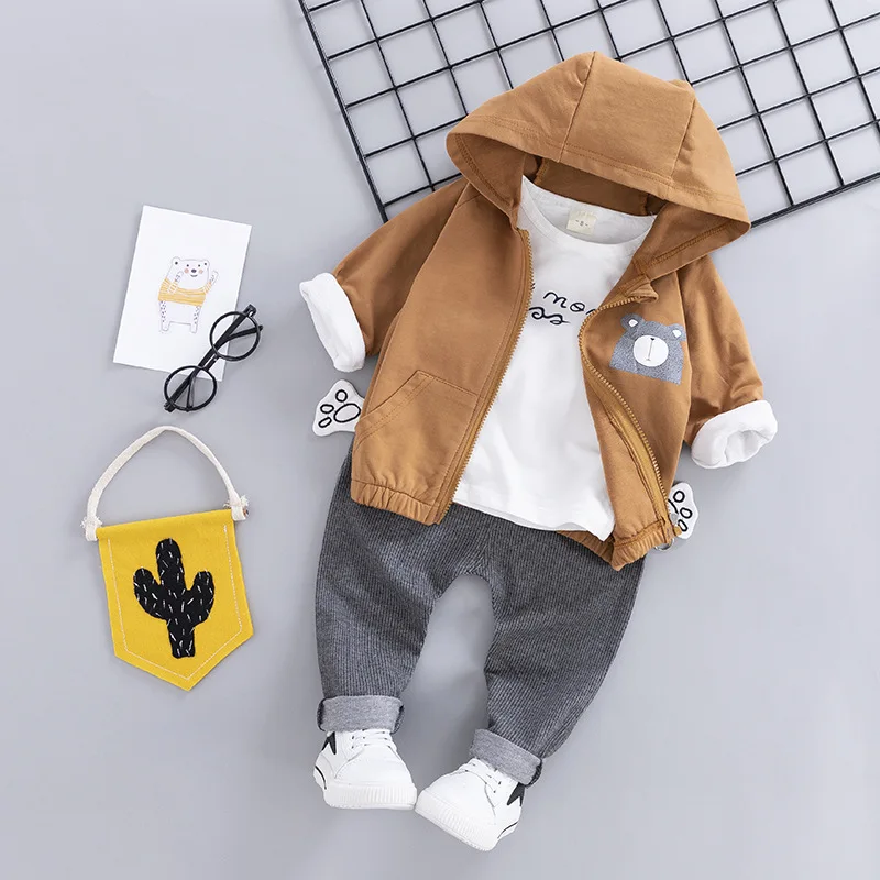 Комплекты одежды для маленьких мальчиков, Bebe, спортивный костюм для мальчиков, новинка года, детский комплект одежды для мальчиков, рубашка+ штаны, спортивный костюм