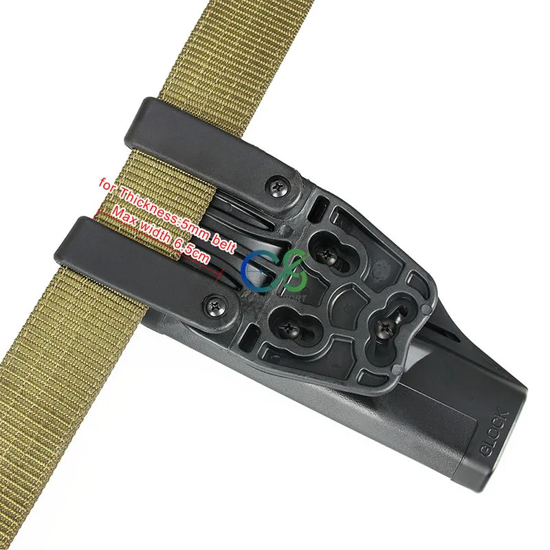 PPT Тактический кобура для Glock 17 пистолет ремень кобура для правой и левой руки черный загар Цвет для охоты gs7-0092