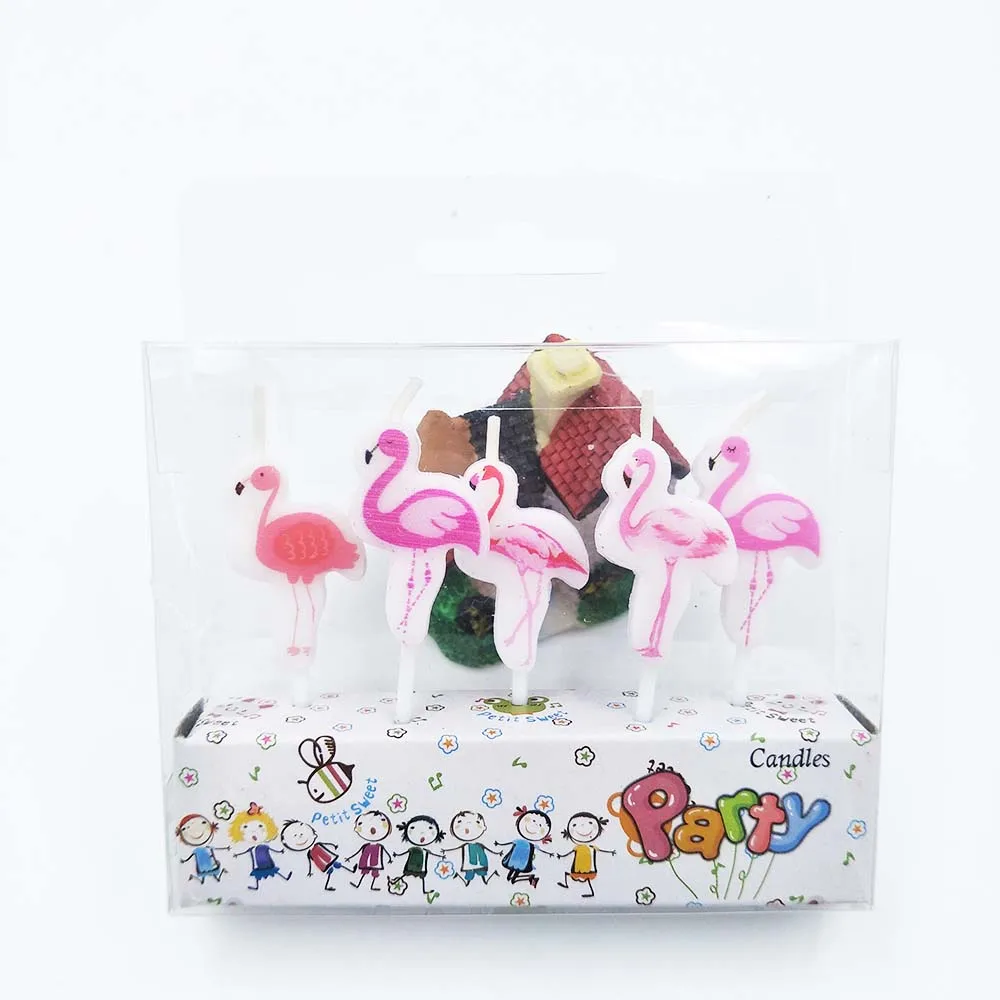 Товары для вечерние в виде фламинго тарелка салфеток флаг нож вилка ложка