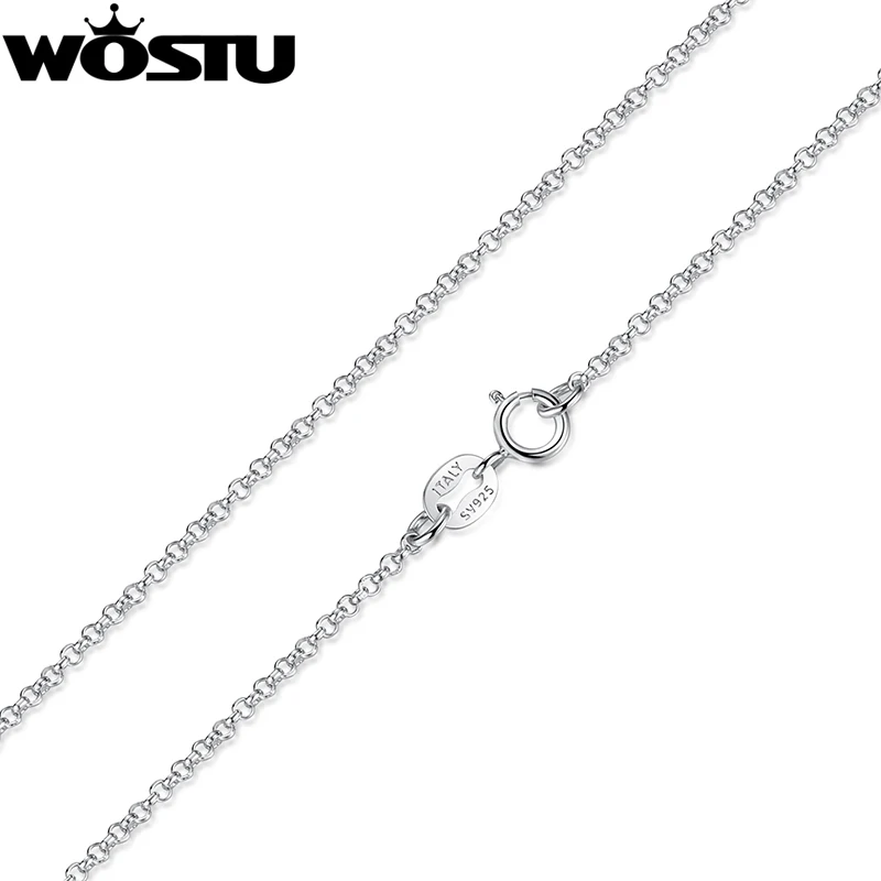 Подвеска CQA004 из серебра 925 пробы подходит для женщин и мужчин|chain necklace|silver chain