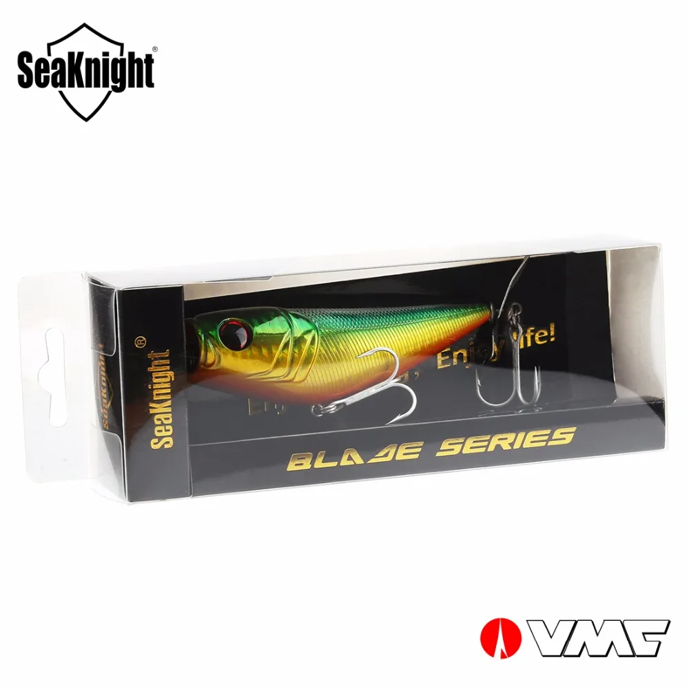 SeaKnight бренд SK048 серия Поппер Рыболовная Приманка Topwater приманка 5 шт. 29 0 г 100 мм/3.94in