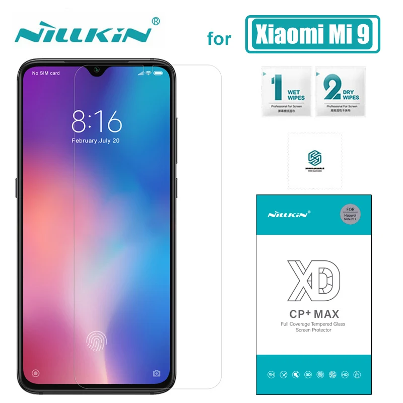 Защитное стекло закаленное Nillkin XD CP + MAX 2.5D для Xiaomi Mi 9 | Мобильные телефоны и