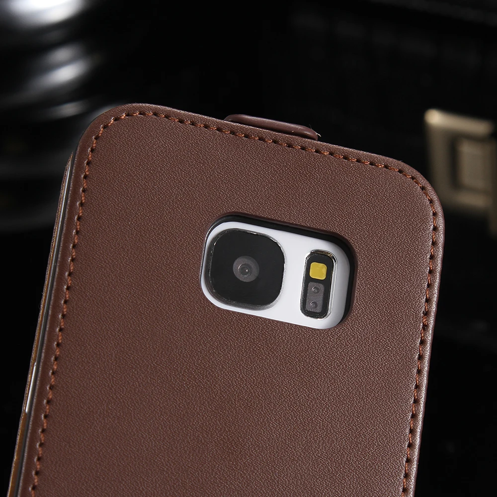 Вертикальный Флип Чехол Для Айфон 4 4S Роскошный Классический Бизнесный Футляр Из