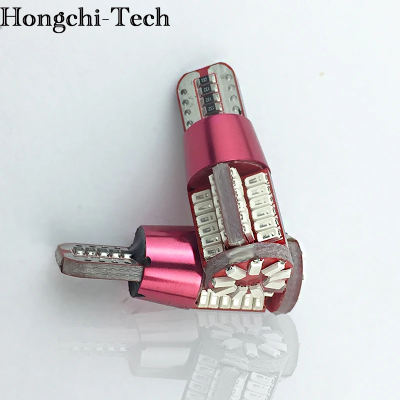 2шт 57 светодиодный SMD безопасный высокой мощности Canbus без ошибок W5W T10 для сиденья
