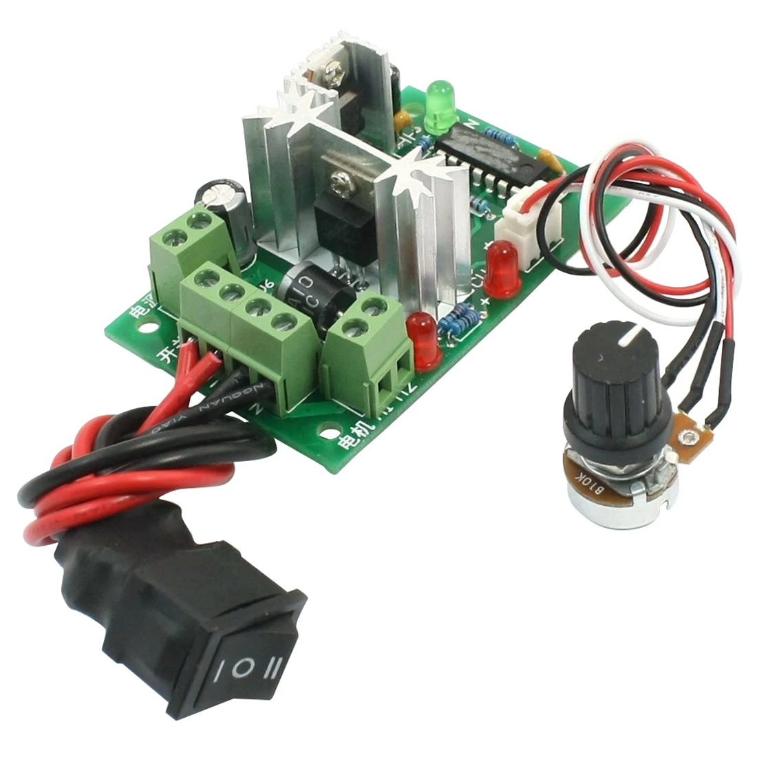MYLB-12V 24V 30V 120W PWM Регулируемый Вольт контроллер скорости двигателя постоянного