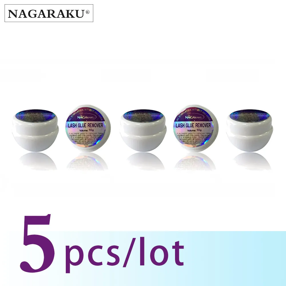 Средство для наращивания ресниц NAGARAKU 10 г 5 шт. в комплекте быстрого и безопасного