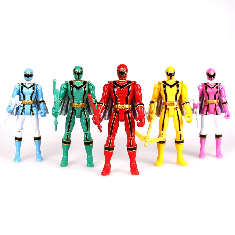 5 стилей Bandai натуральная аниме Мощность Ranger модель дирижабль супер фигурки битва
