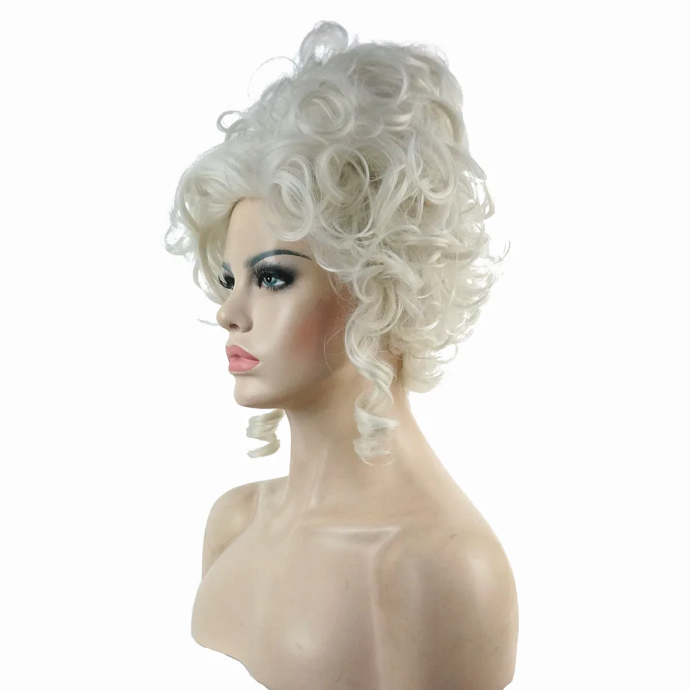 StrongBeauty Marie Antoinette Принцесса средний кудрявые волосы косплей парики