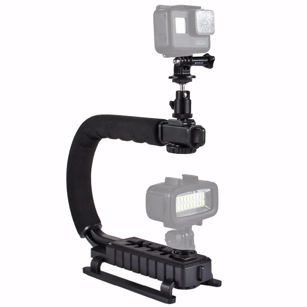 Стабилизатор камеры PULUZ для Steadycam U Grip c образная рукоятка со штативом головкой