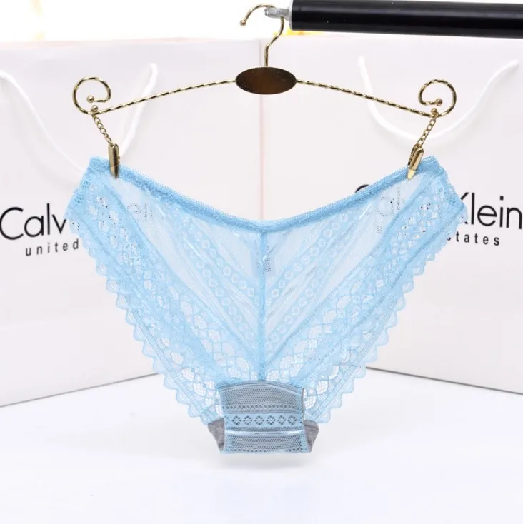 Женские Кружевные Трусы со средней посадкой экзотические летние прозрачные