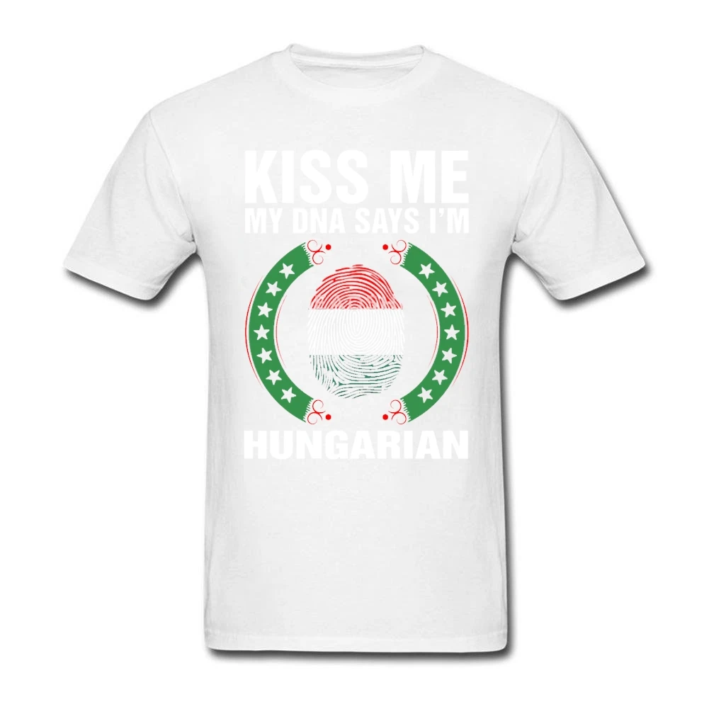 Футболка Kiss Me My DNA говорит что я венгерский футболка с флагом и отпечатком пальца