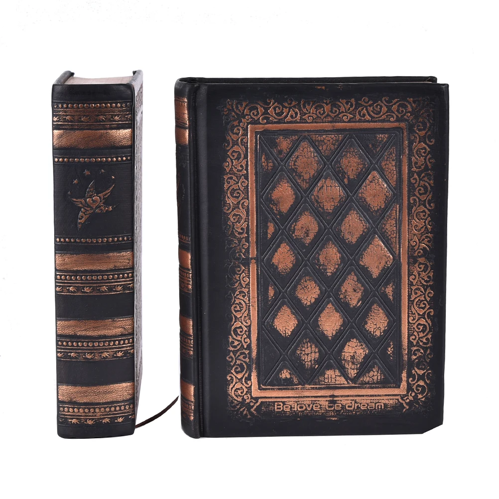 PU Leather Vintage Embossed Plaid Retro Notebooks Framed NoteBook Agenda Diary Journal Student Memo Planner Page:12.3X17cm | Канцтовары