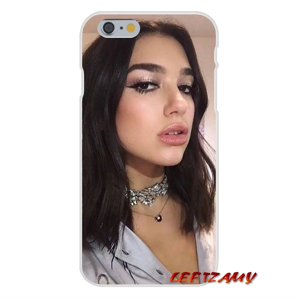 Аксессуары для телефона Чехлы iPhone X 4 4S 5 5S 5C SE 6 6S 7 8 Plus Dua Lipa новые