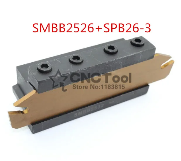 Бесплатная доставка SPB26 3 NC резак бар и SMBB2526 CNC револьверный набор токарный станок