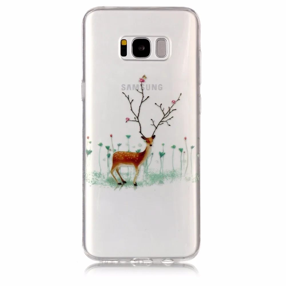 Чехлы из ТПУ для Samsung Galaxy S8/S8 плюс Чехол телефона чехол S5 S6 S7 края корпуса S9Plus