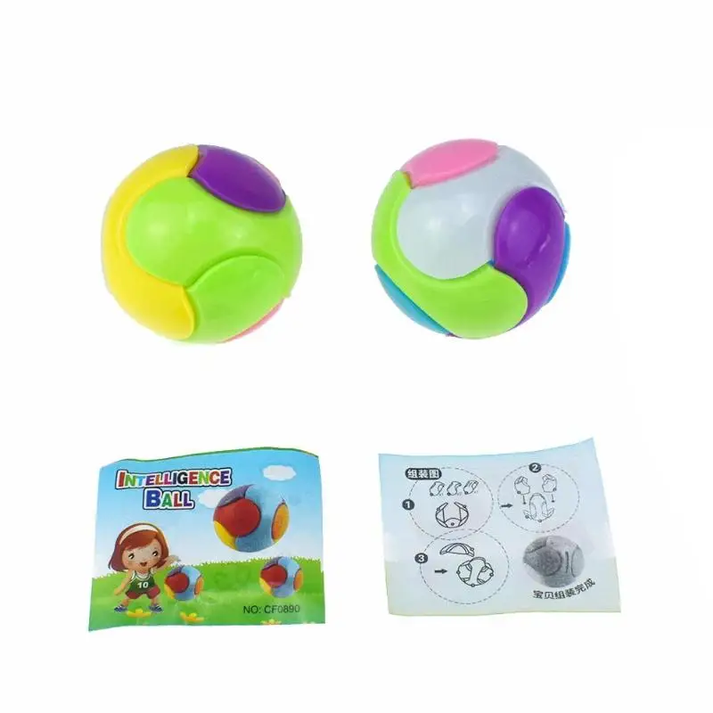 Мини DIY 6 лепестков Собранный шар капсула игрушка головоломка игрушки смешное яйцо подарки