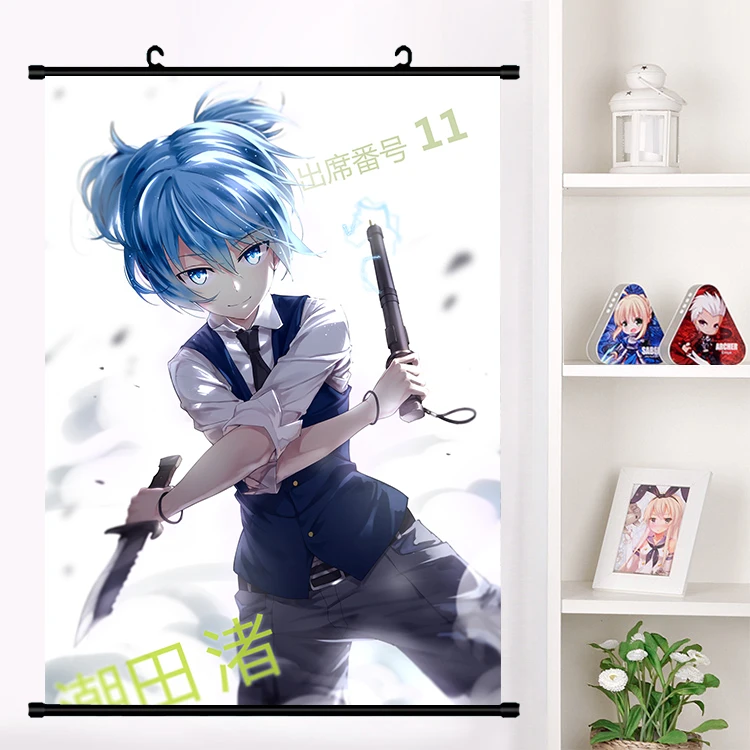 Аниме Черный Рок Korosensei Shiota Nagisa аниме настенные картины подвесные плакаты отаку