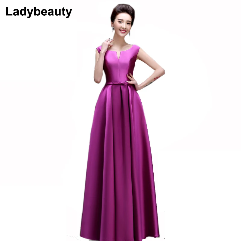 Ladybeauty платья для матери невесты элегантные вечерние v образный вырез на шнуровке