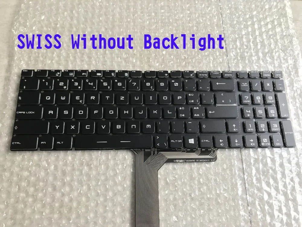 Клавиатура для MSI GL72 GP72 GE62 GE72 GL62 GP60 GS70 GL72M с