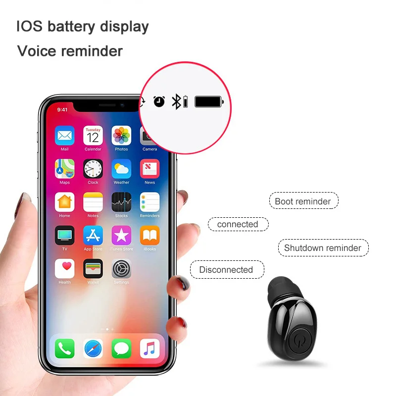 Наушники вкладыши TWS с Беспроводной наушники V5.0 Bluetooth стерео капельки 3000 мАч