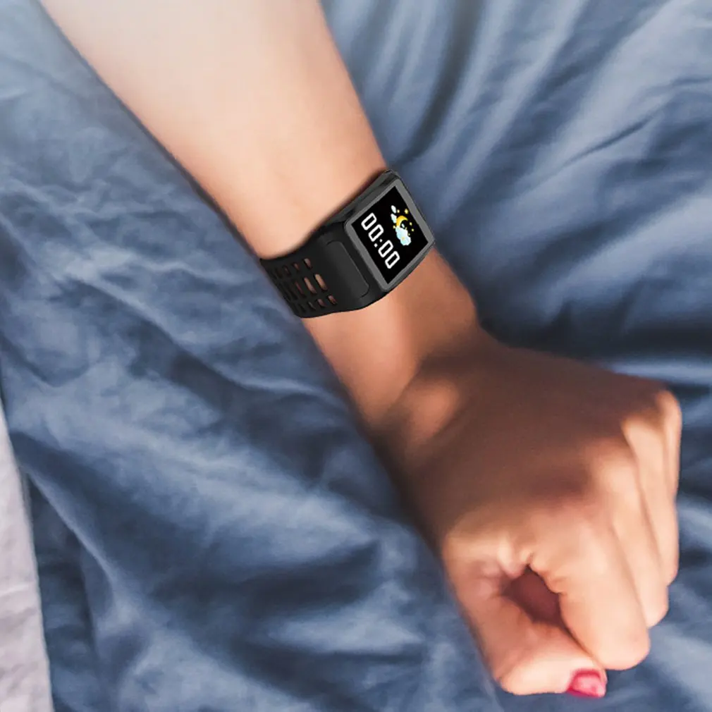 Z01 умный Браслет IP67 Водонепроницаемый фитнес трекер Шагомер монитор активности