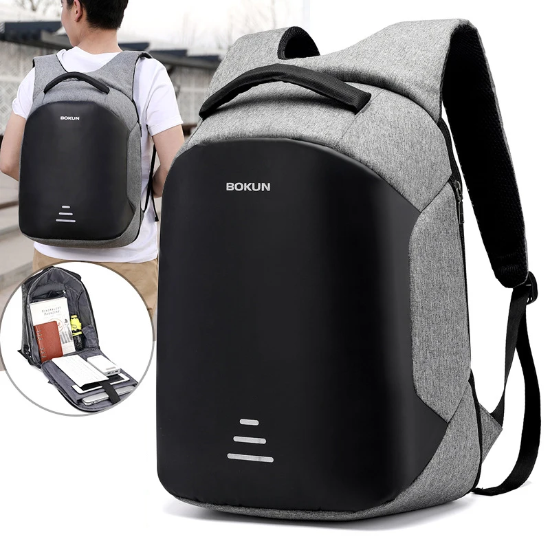 

Рюкзак мужской/женский, для ноутбука 15 дюймов, с внешней USB-зарядкой, с защитой от кражи