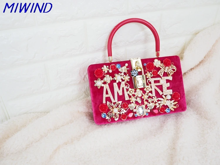 MIWIND Женщины Известных Брендов Дамы Вечер Сумка Женская Box Crossbody Кошелек