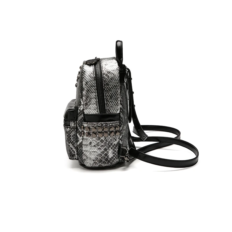 FULANPERS 2018 NEW Backpack female Fashion trend Snake pattern women's backpack high quality Mochila feminina Backpacks | Багаж и