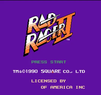 

Rad Racer 2 (U) 60 контактов 8-битная игровая Карта