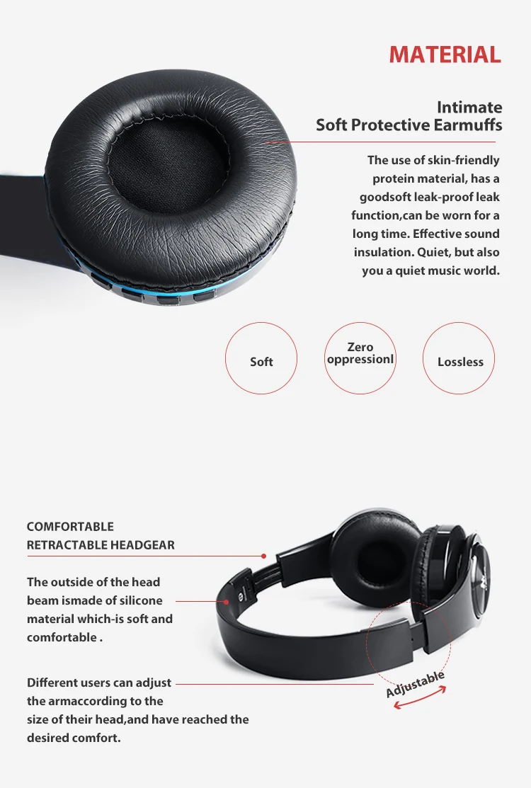 Беспроводные наушники MAONO, Bluetooth гарнитура, складные наушники, регулируемые наушники с микрофоном для ПК, мобильного телефона, Mp3