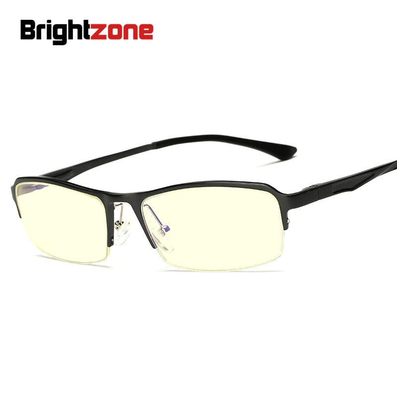 High Quality Unisex Ultra light Anti blue Light UV tired Computer Half Reading Goggle Vierkant Eye Glasses Men Frame|glasses men frame|mens frameseye