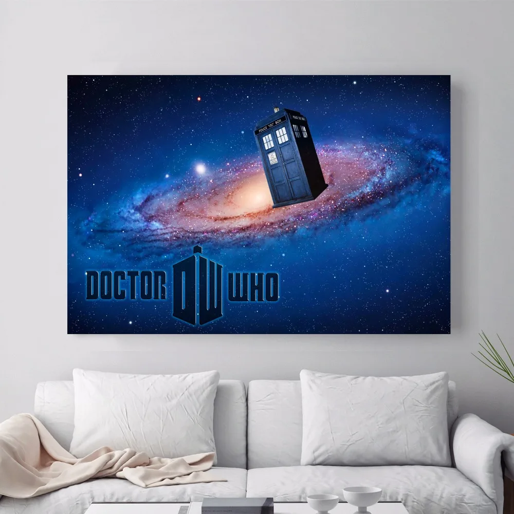 Doctor Who Police Box художественное оформление холст Художественная печать постер