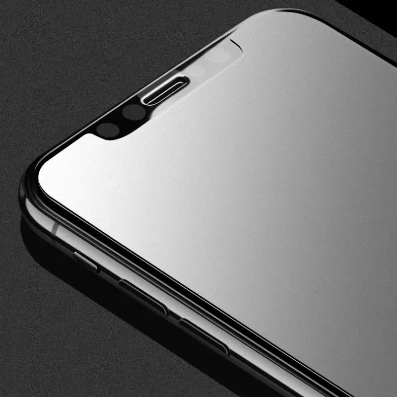 Матовое стекло на iPhone 8 Plus закаленное твердость 9h 6 7 взрывозащищенное защитное