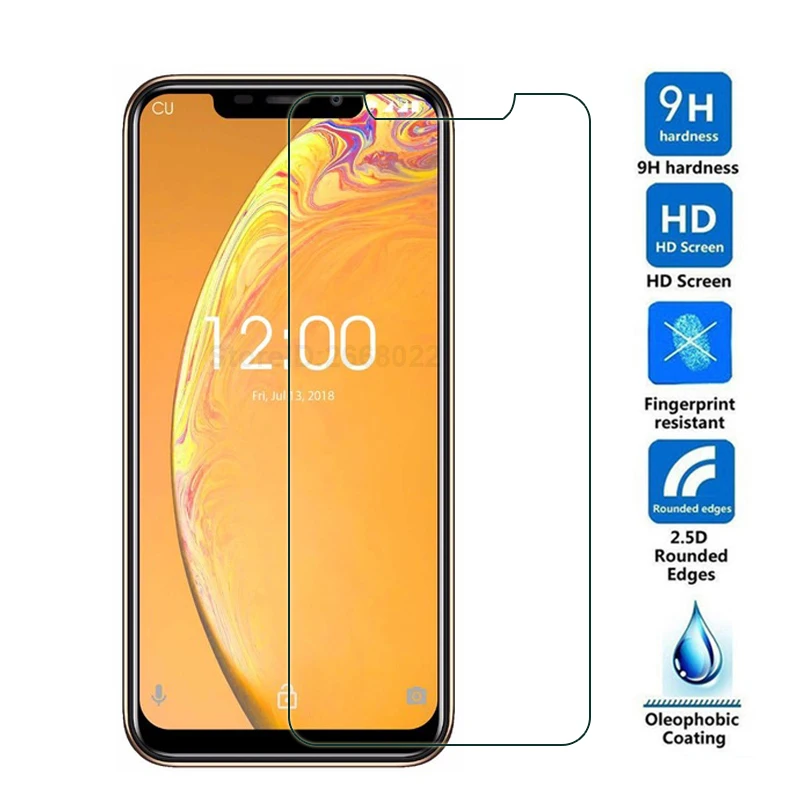 2 шт. Oukitel C13 Pro закаленное стекло для защита экрана 9H Взрывозащищенная ЖК-пленка |