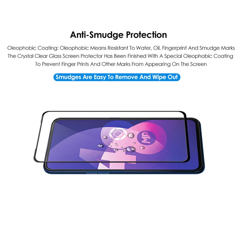 10 шт./лот 3D закаленное стекло для Vivo X27 полное покрытие защитная пленка Защита