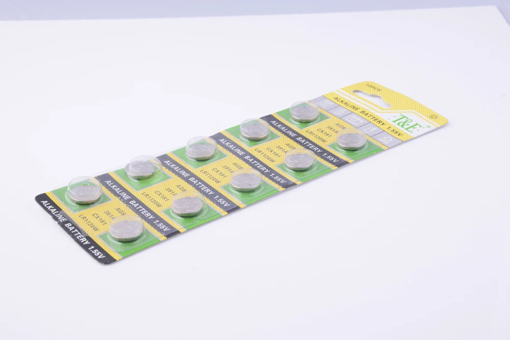 1600PCS AG8 LR1120 391 SR1120 Button Batteries 191 LR55 Cell Coin Alkaline Battery 1.55V LR1120W CX191 For Watch Toys Remote | Электроника