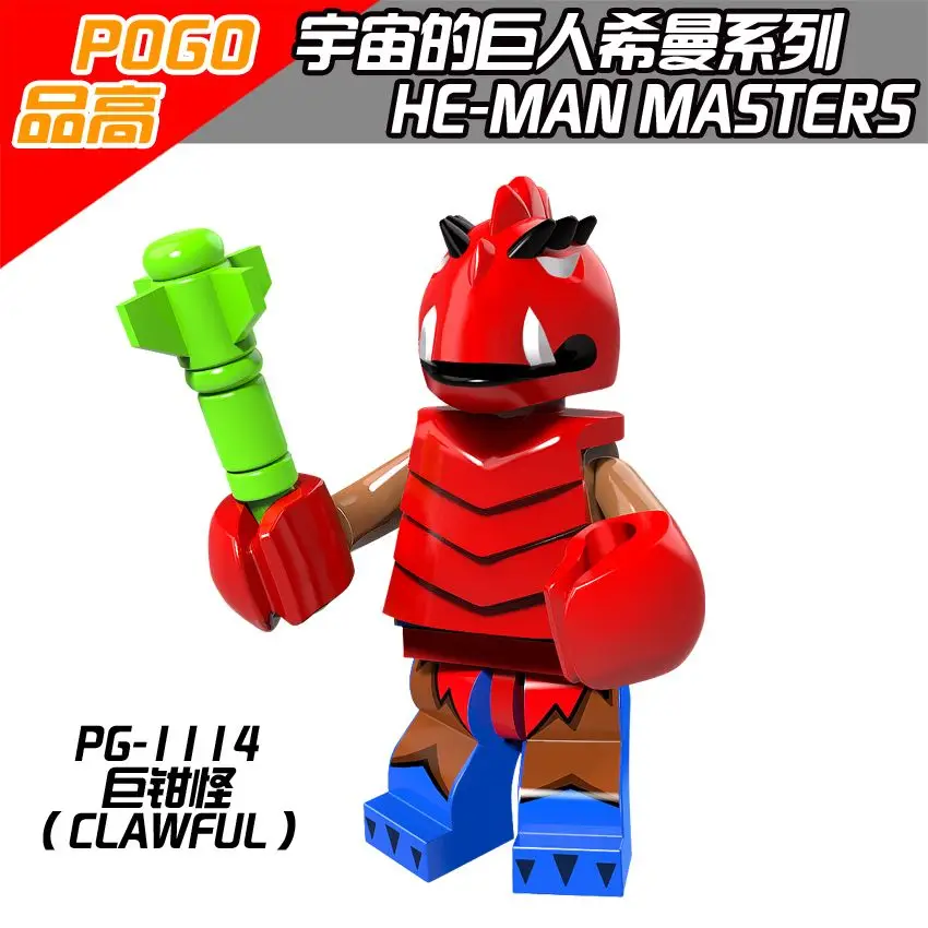 PG-1114 Одиночная он-человек мастера Zodak погремушка Ram Man PAKER Ske Letor Sorceress TRI-KLOPS строительные блоки игрушки для детей PG8089 - Цвет: PG-1114