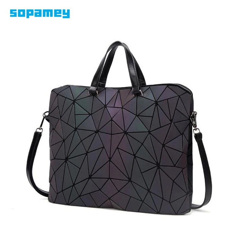 Сумка женская светящаяся с геометрическим узором|bolsa fashion|fashion handbaghandbags fashion |