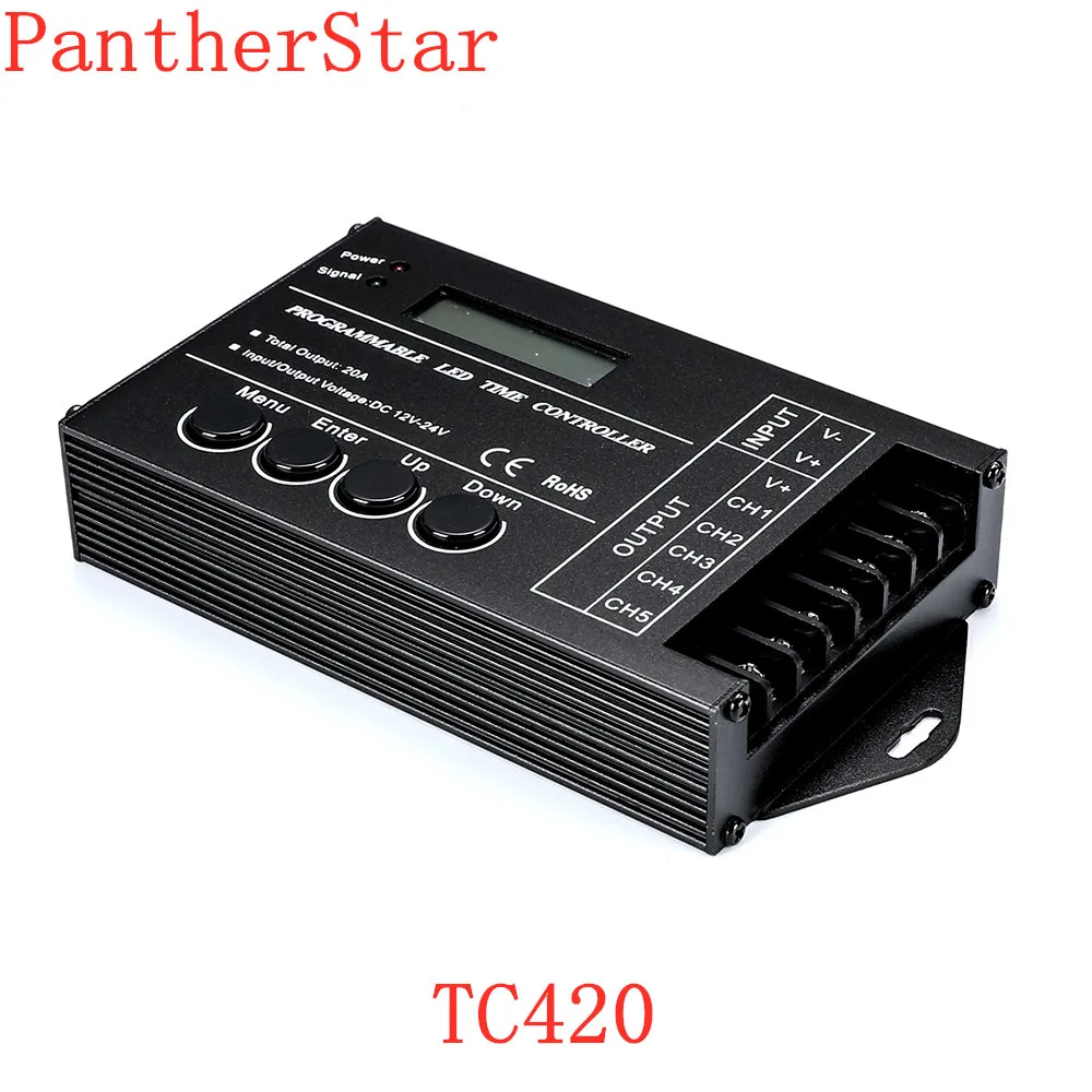 Светодиодный обновленная версия TC420 TC421WF Время программируемый 5 канальный выход