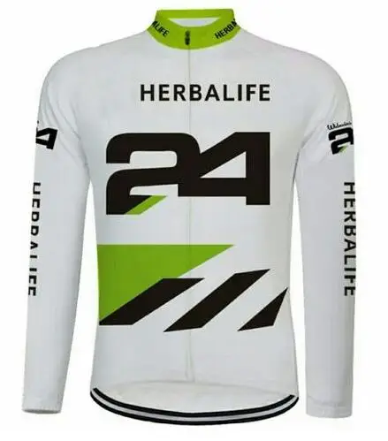 2020 HERBALIFE Pro команда Джерси с длинным рукавом Одежда MTB мотокросса | Спорт и