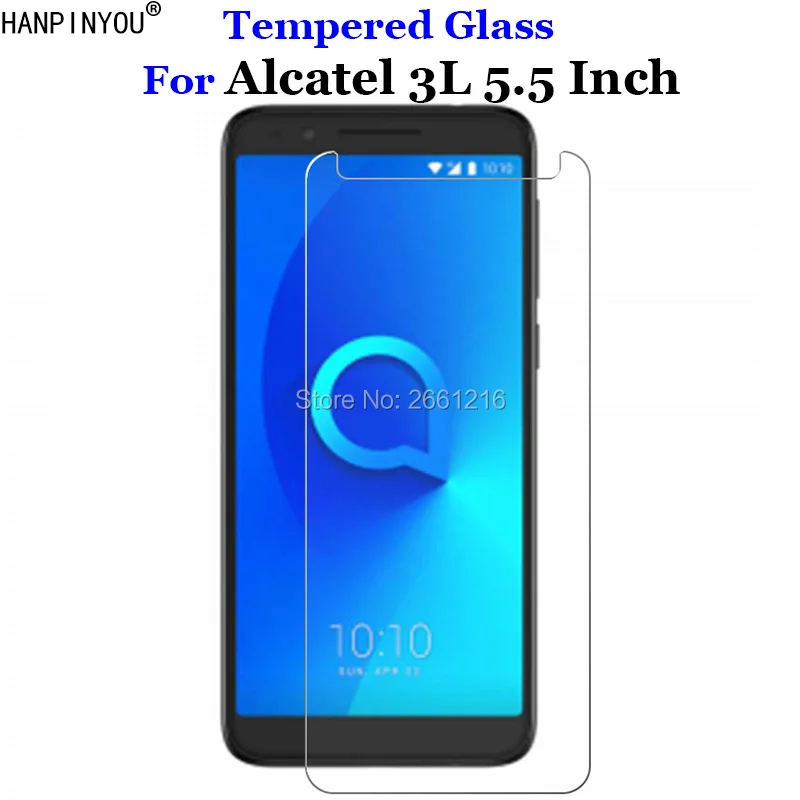 Для Alcatel 3 3L 2019 5 94 &quotустойчивое к царапинам закаленное стекло 9H 2.5D Премиум